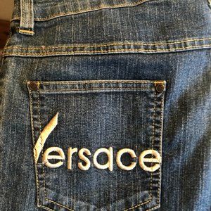 Versace denim capris